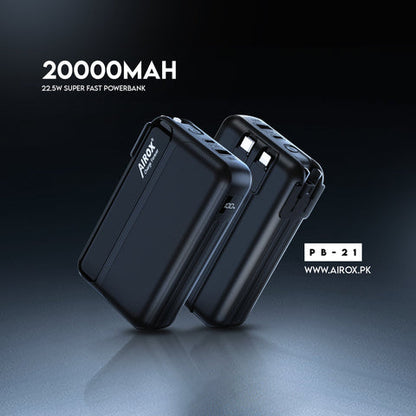 PB21 Fast 20000 mAh mini Powerbank