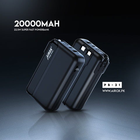 PB21 Fast 20000 mAh mini Powerbank